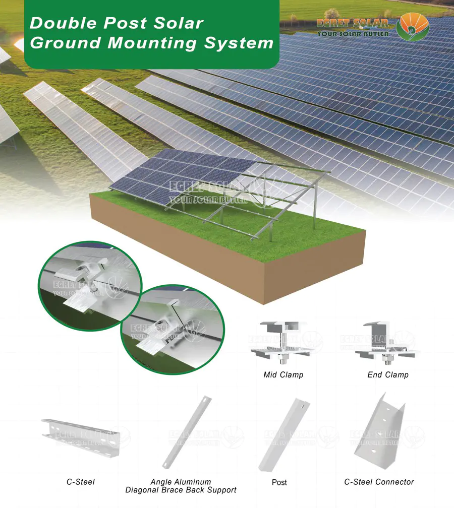Pile Driven Solar Mount