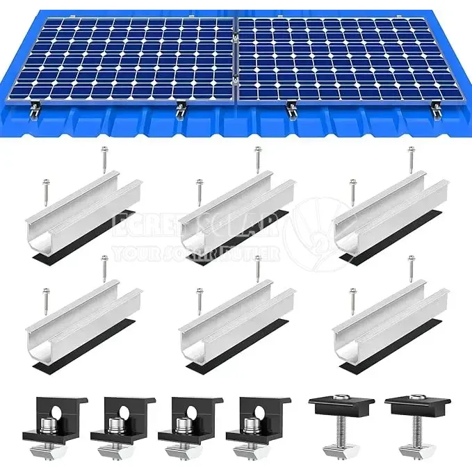 Solar Panel Mount for 2 Solar Panels Solar Panel Mount for 2 Solar Panels